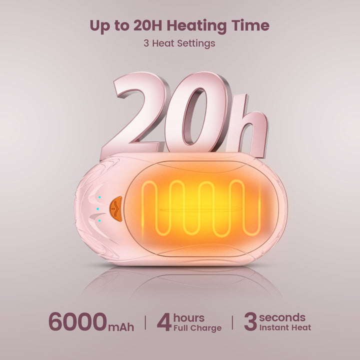 CozyPals: Rechargeable Hand Warmers Duo 6000mAh
