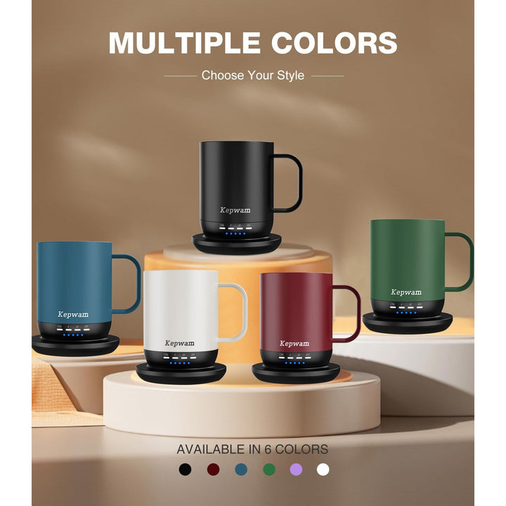 HeatMug Pro: Smart Self-Heating Coffee Cup