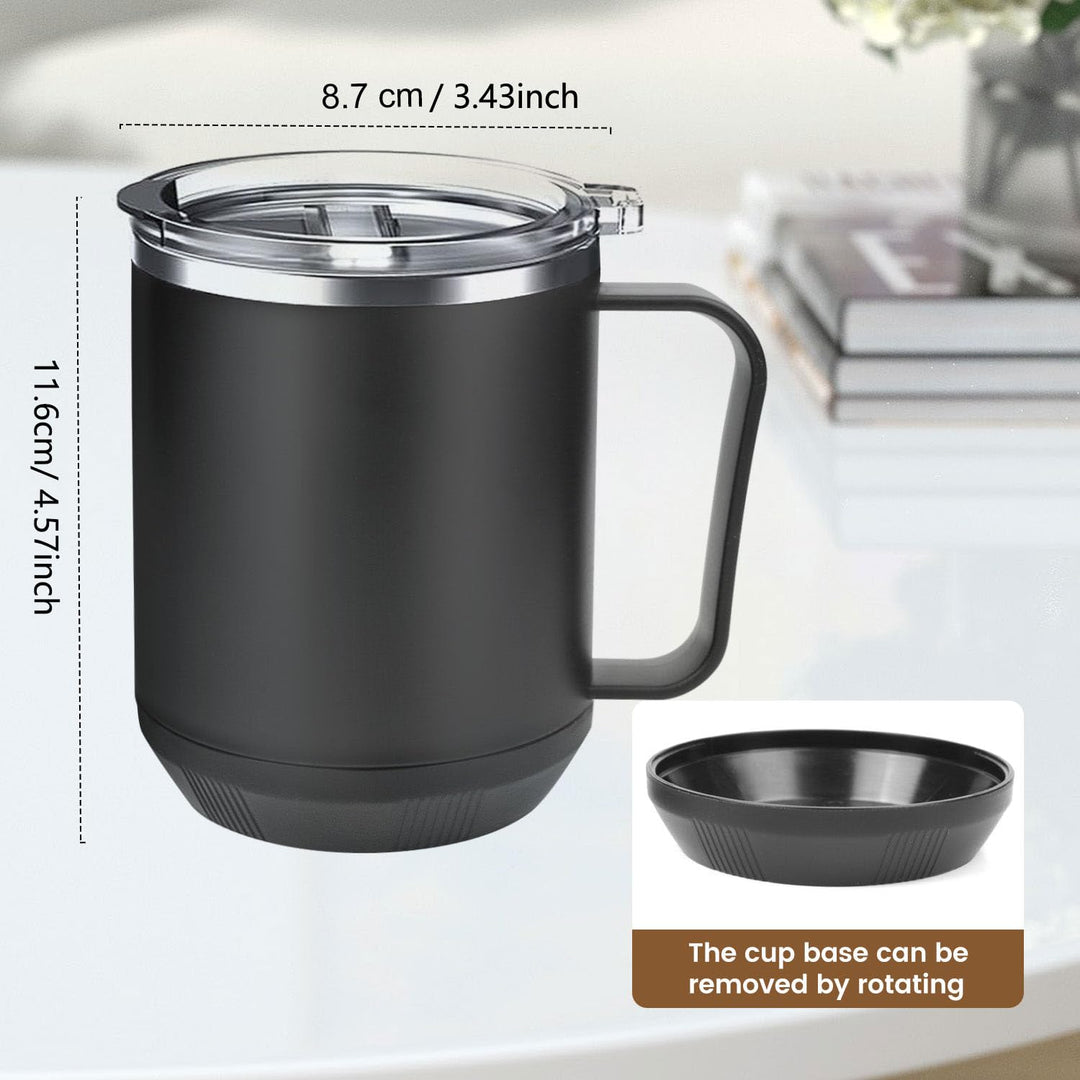 Hot Cup Duo: Mug Warmer & Set
