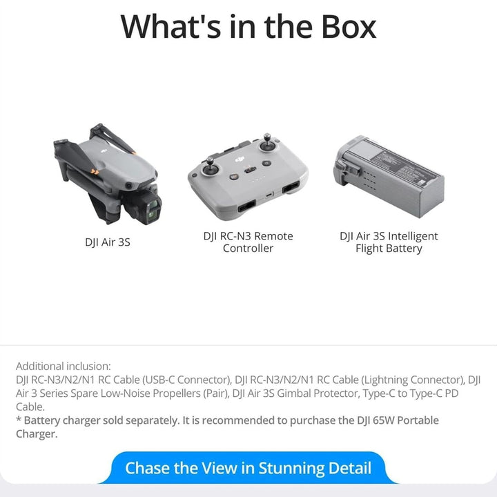 AirCam 3S 4K Drone - 45min Flight, 20km Range