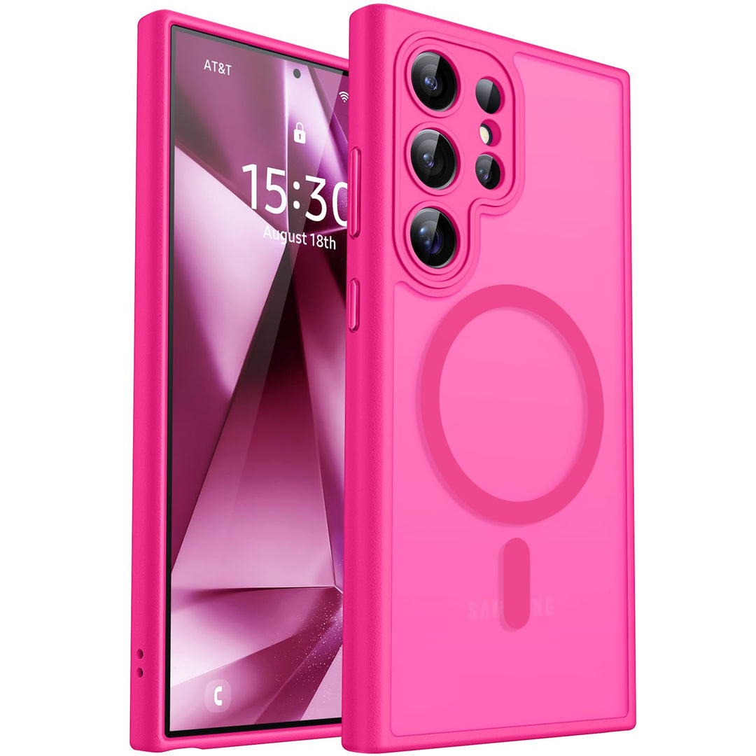 MagFlex Clear Case for Galaxy S25 Ultra with Kickstand - DOKUTRONIX