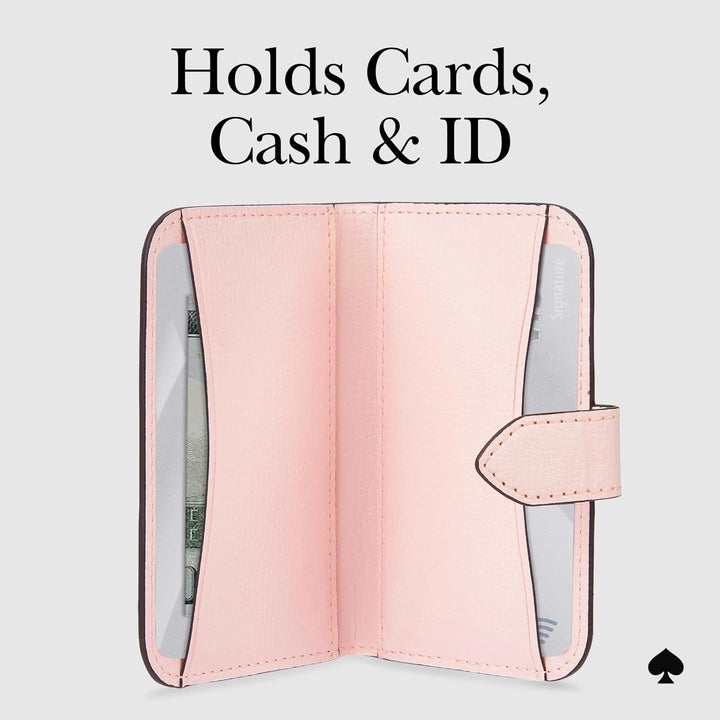 Kate Spade Chalk Pink MagSafe Wallet Modern Style - DOKUTRONIX