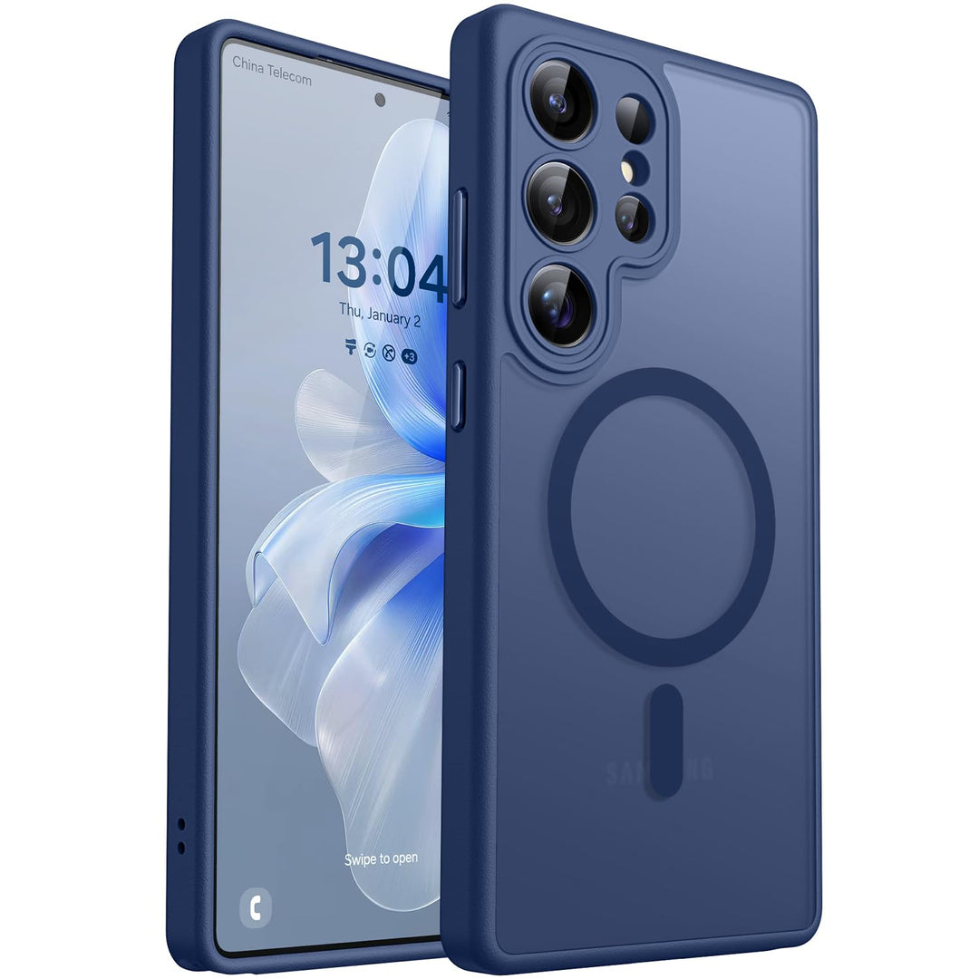 MagFlex Clear Case for Galaxy S25 Ultra with Kickstand - DOKUTRONIX