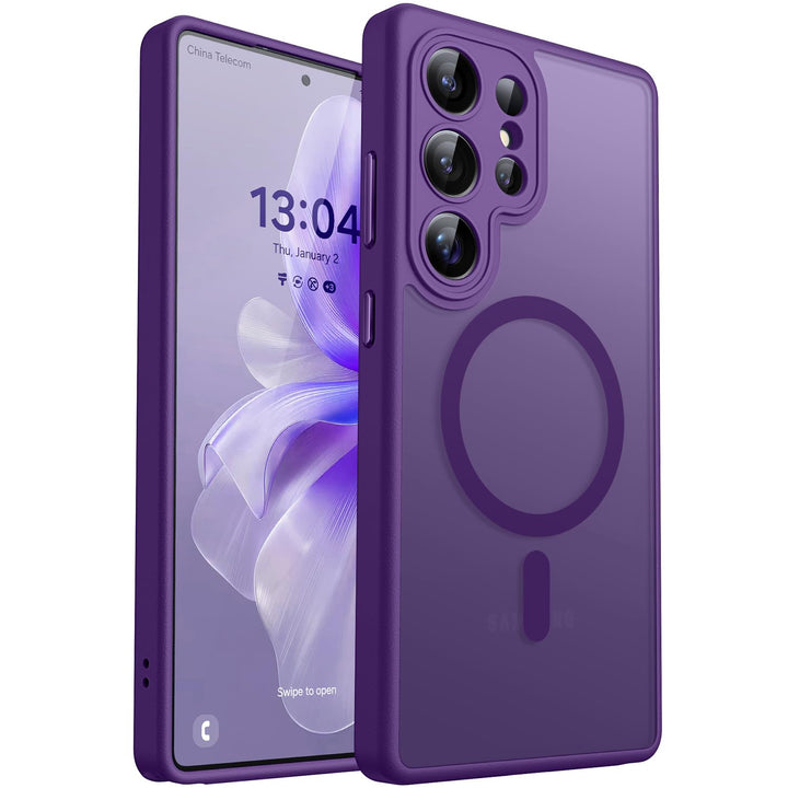 MagFlex Clear Case for Galaxy S25 Ultra with Kickstand - DOKUTRONIX