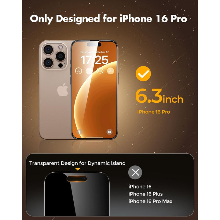 PrivacyShield 2-Pack for iPhone 16 Max