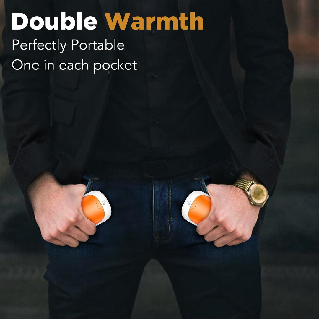 CozyCharge Duo: USB Rechargeable Hand Warmers