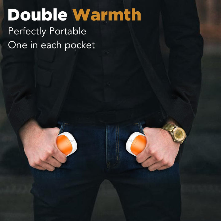 CozyCharge Duo: USB Rechargeable Hand Warmers