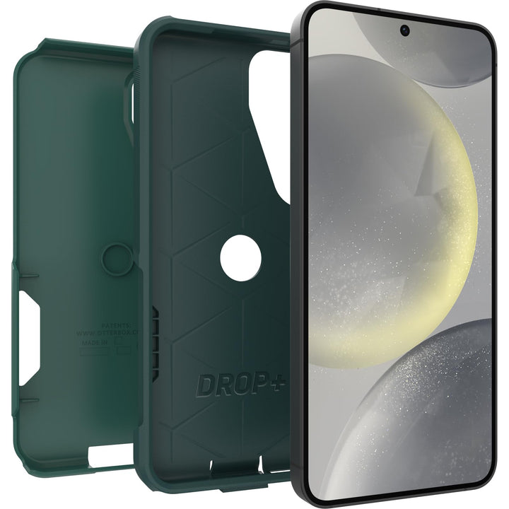 OtterBox Samsung Galaxy S24 Commuter Series Case - GET Your Greens, Slim & Tough, Pocket-Friendly, with Port Protection - DOKUTRONIX