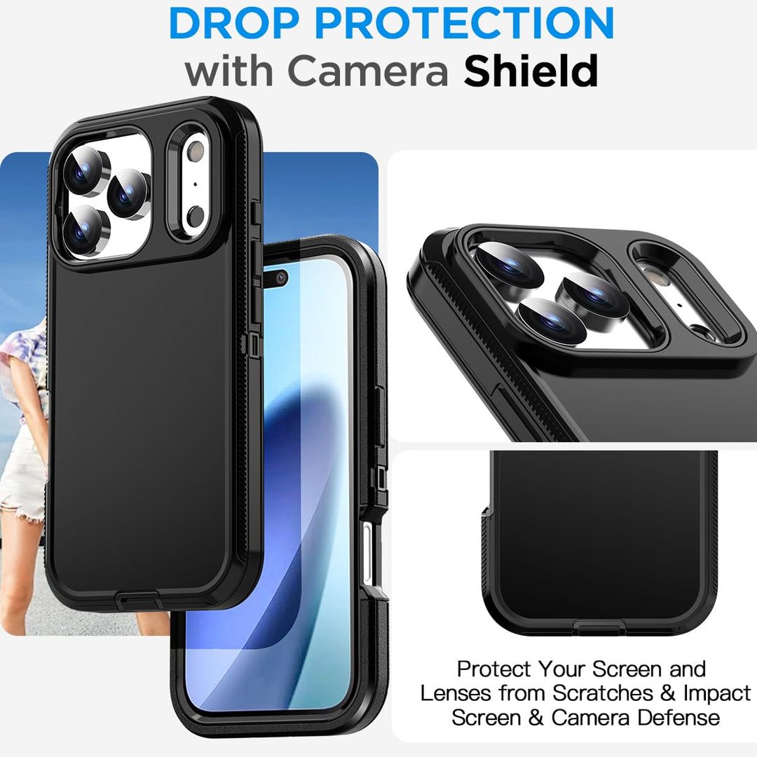 AICase Rugged Shield for iPhone 17 Pro Max