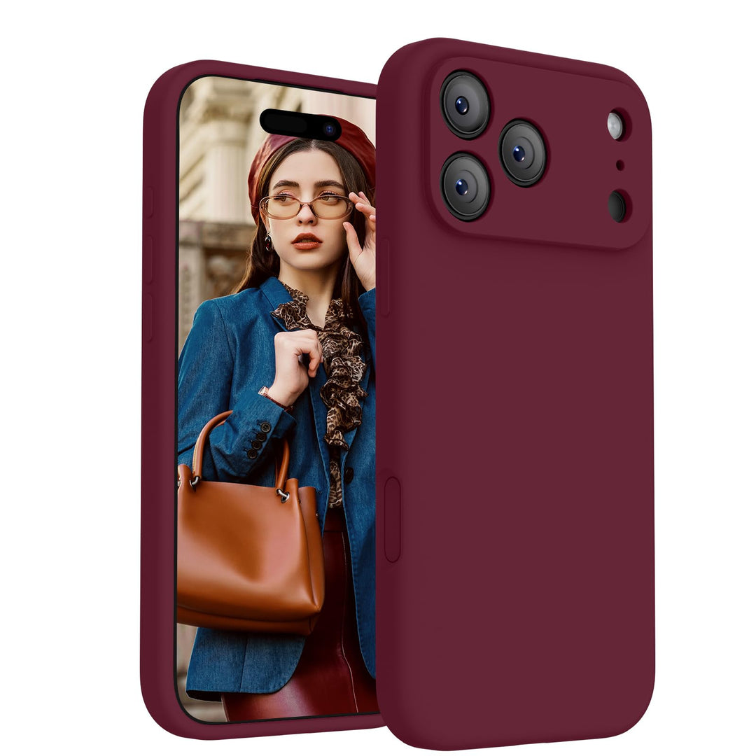 FireNova MagSafe Pro Max Case - Deep Red