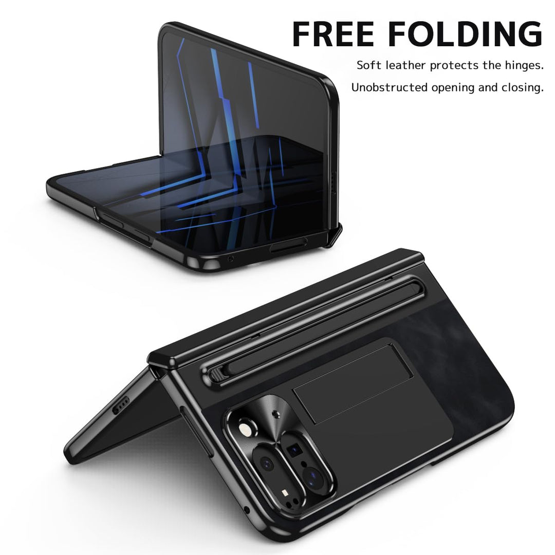 NINKI Fold Case for Pixel 10 Pro - Brown Elegance - DOKUTRONIX