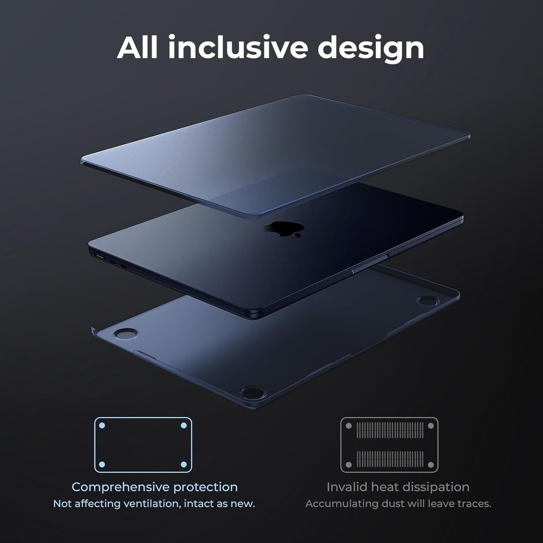 EooCoo Ultra Thin Midnight Armor for MacBook Air 13