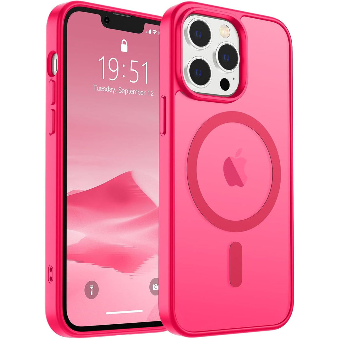 MagSafeGuard: Deep Blue Translucent iPhone 16 Case