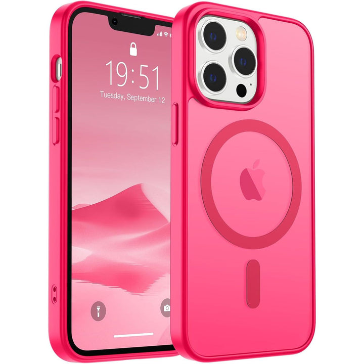 MagSafeGuard: Deep Blue Translucent iPhone 16 Case