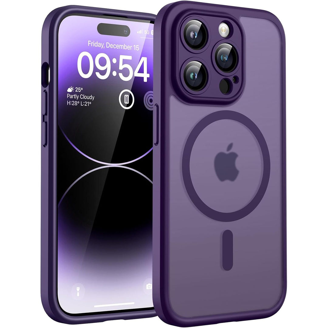 MagSafeGuard: Light Purple Matte iPhone 17 ProMax Case