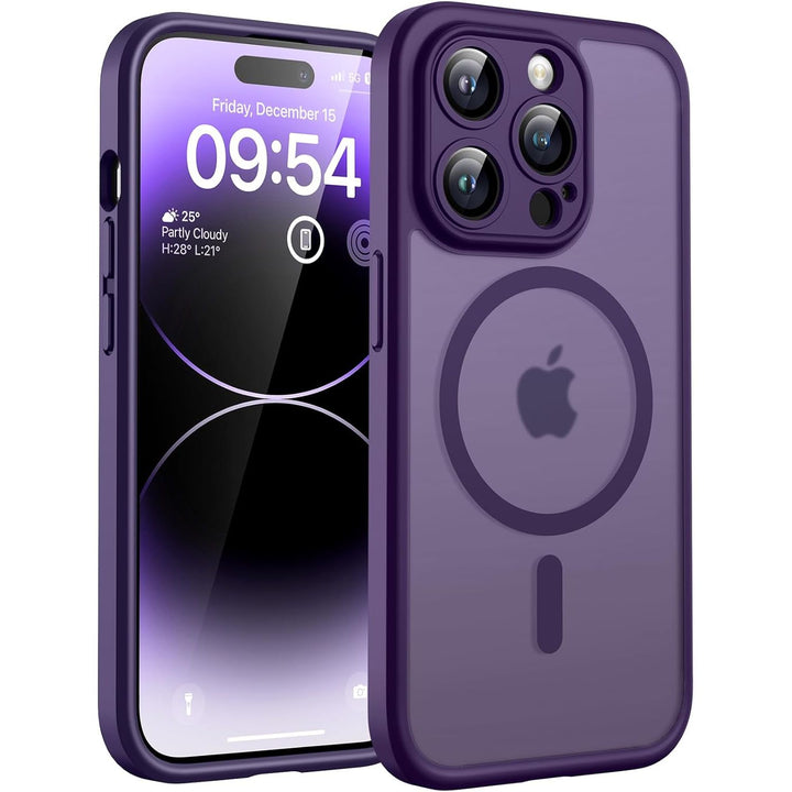 MagSafeGuard: Light Purple Matte iPhone 17 ProMax Case