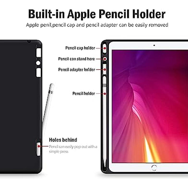 Antbox iPad Case 9/8 Gen with Pencil Holder - Red - DOKUTRONIX