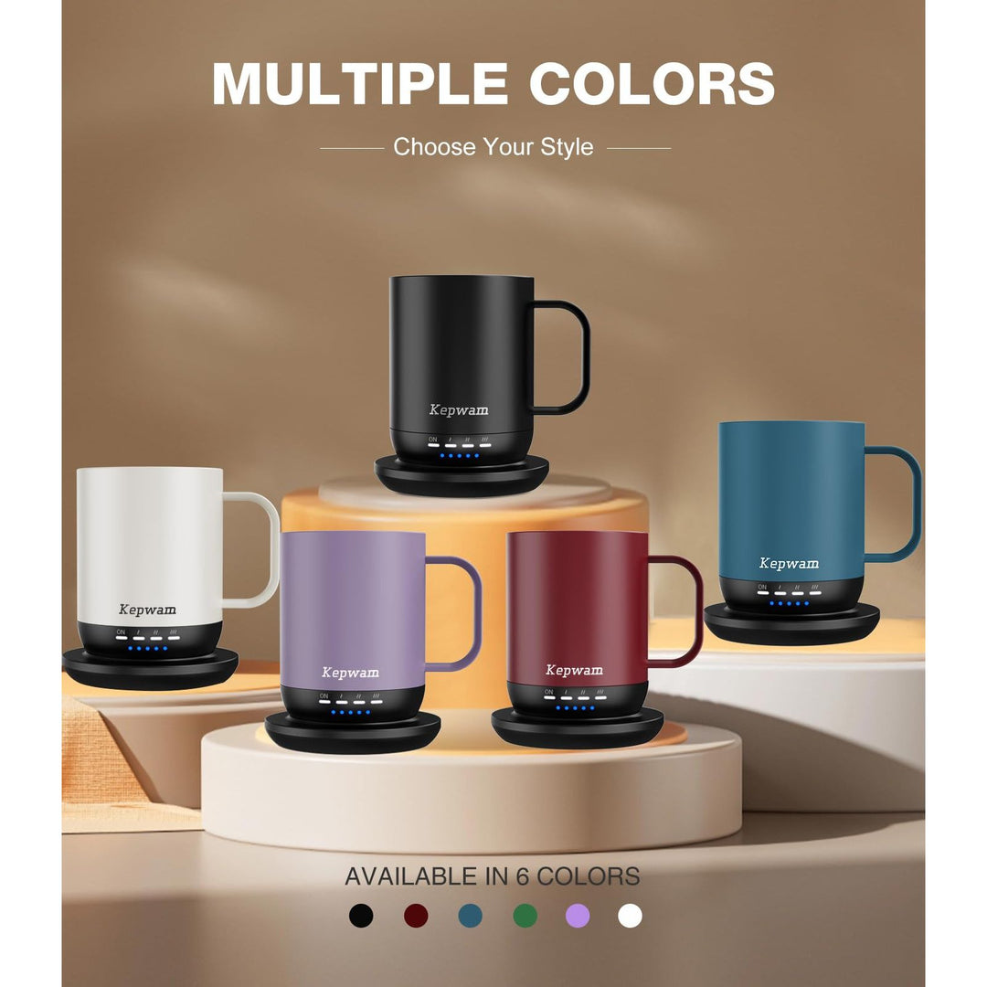 HeatMug Pro: Smart Self-Heating Coffee Cup