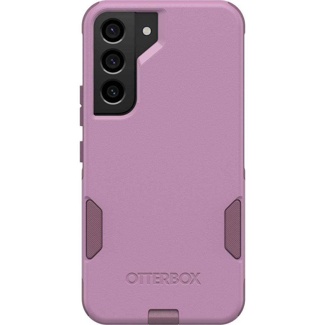 OtterBox Galaxy S22 Commuter Series Case - Maven Way, Slim & Tough, Pocket-Friendly, with Port Protection Pink - DOKUTRONIX