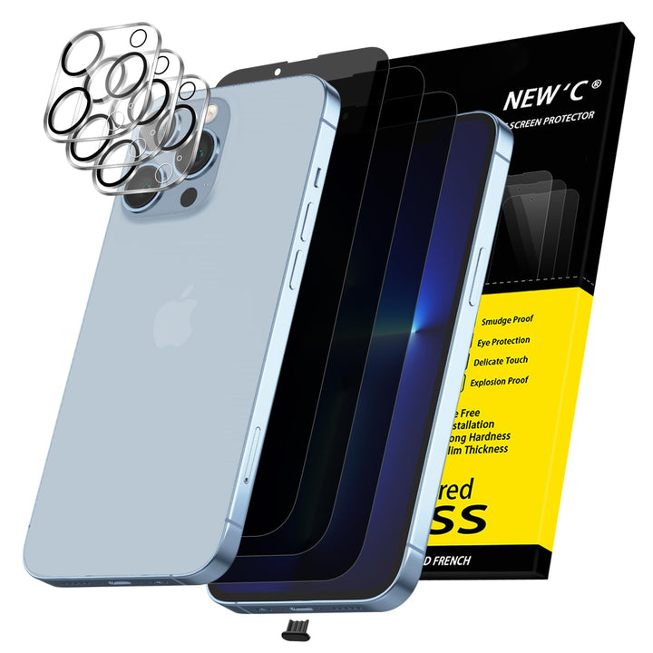 NEW'C Triple Shield: iPhone 16 Pro Protection Kit