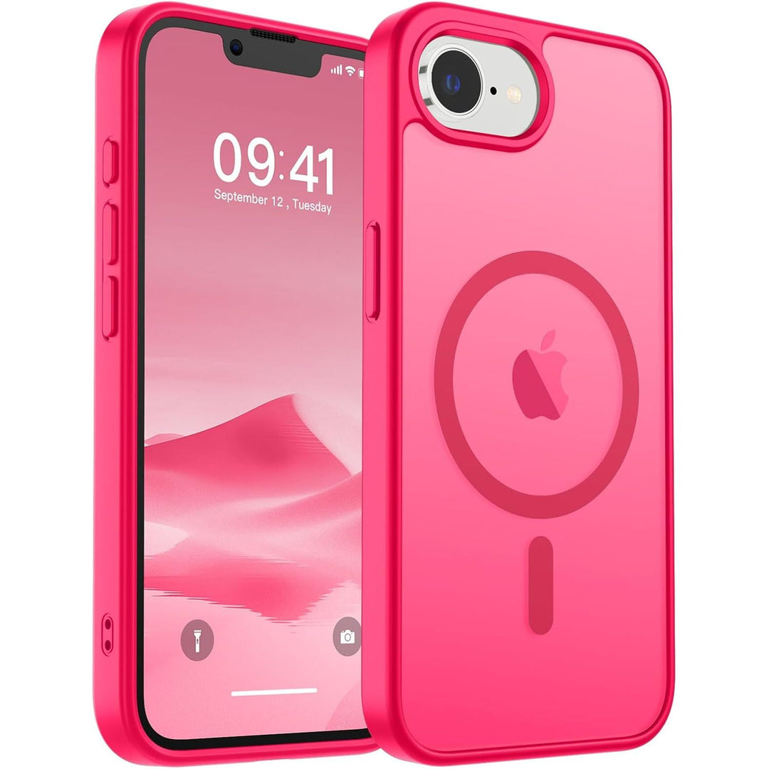 MagSafeGuard: Deep Blue Translucent iPhone 16 Case