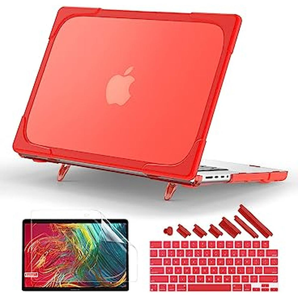 Batianda Red MacBook Pro 14 Case - DOKUTRONIX