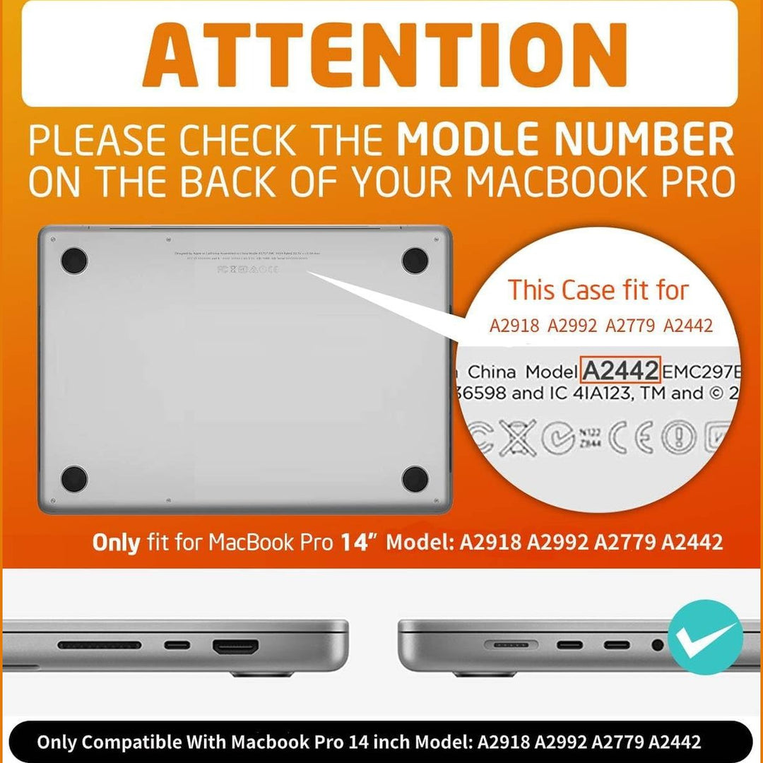SUPCASE Rugged Shield for MacBook Pro 14 2021-2024