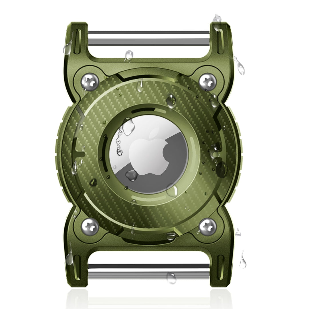 ONEONTA Waterproof AirTag Dog Collar Holder – TPU & Metal - DOKUTRONIX