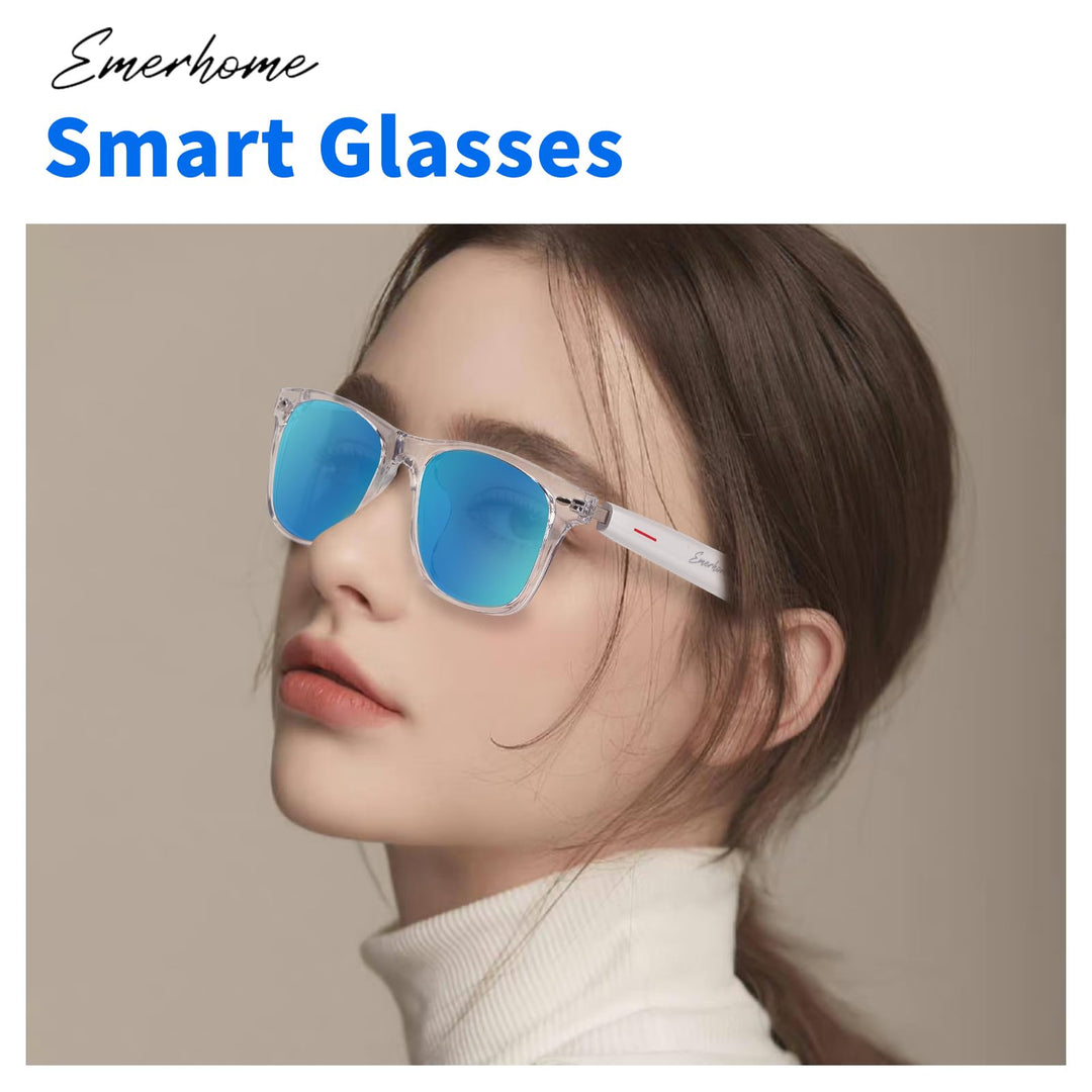 VoiceShield Touch: Smart UV Bluetooth Glasses