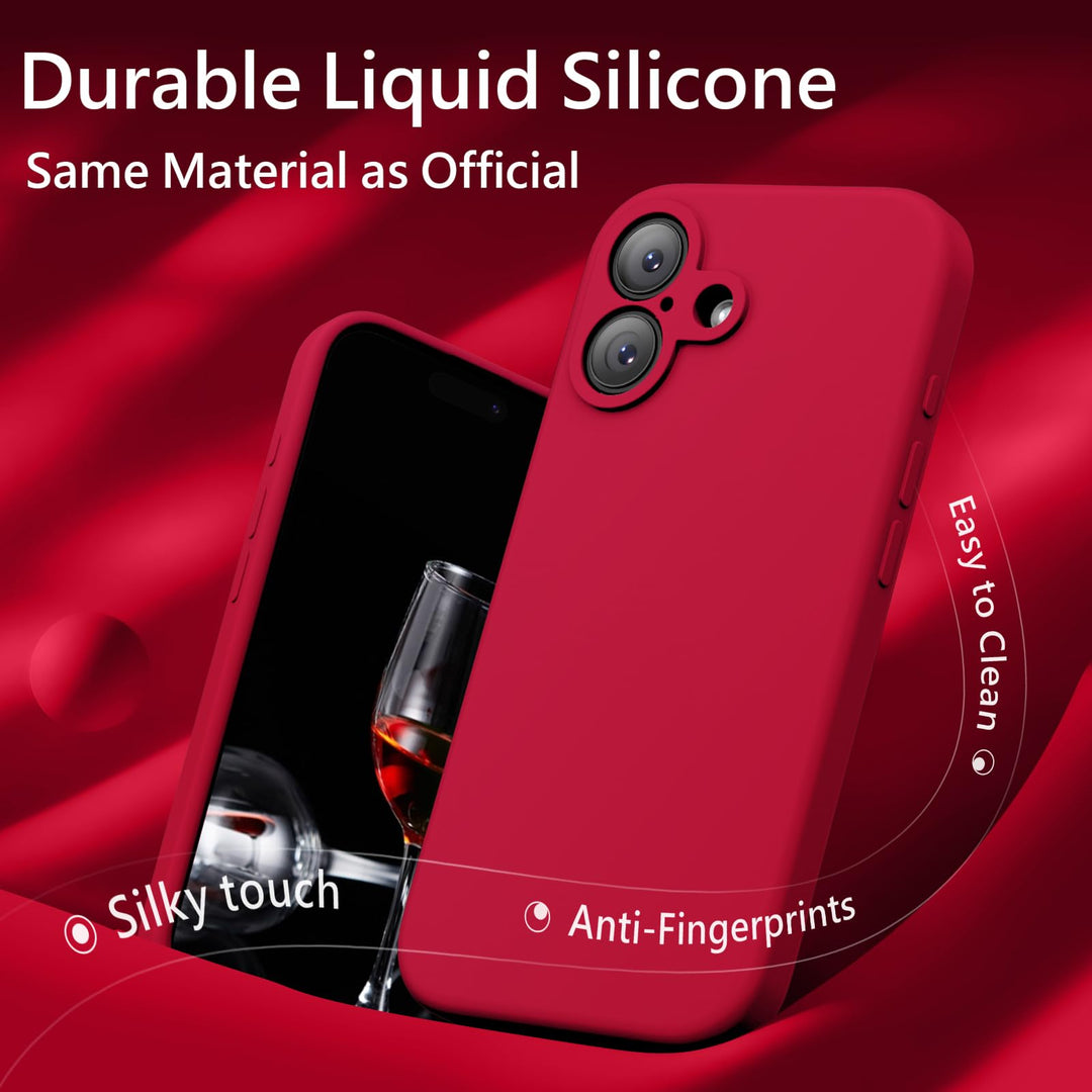 FireNova MagSafe Pro Max Case - Deep Red