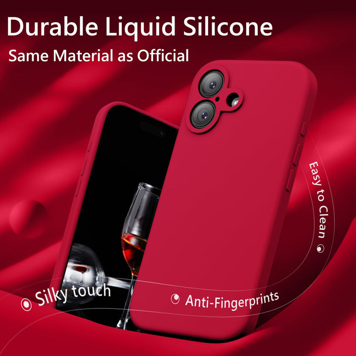 FireNova MagSafe Pro Max Case - Deep Red