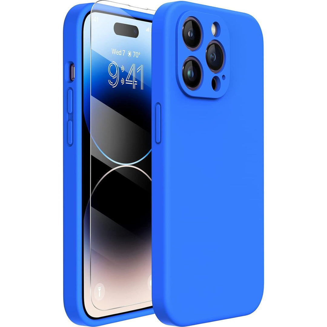 AzureShield iPhone 14 Case with Screen Protector