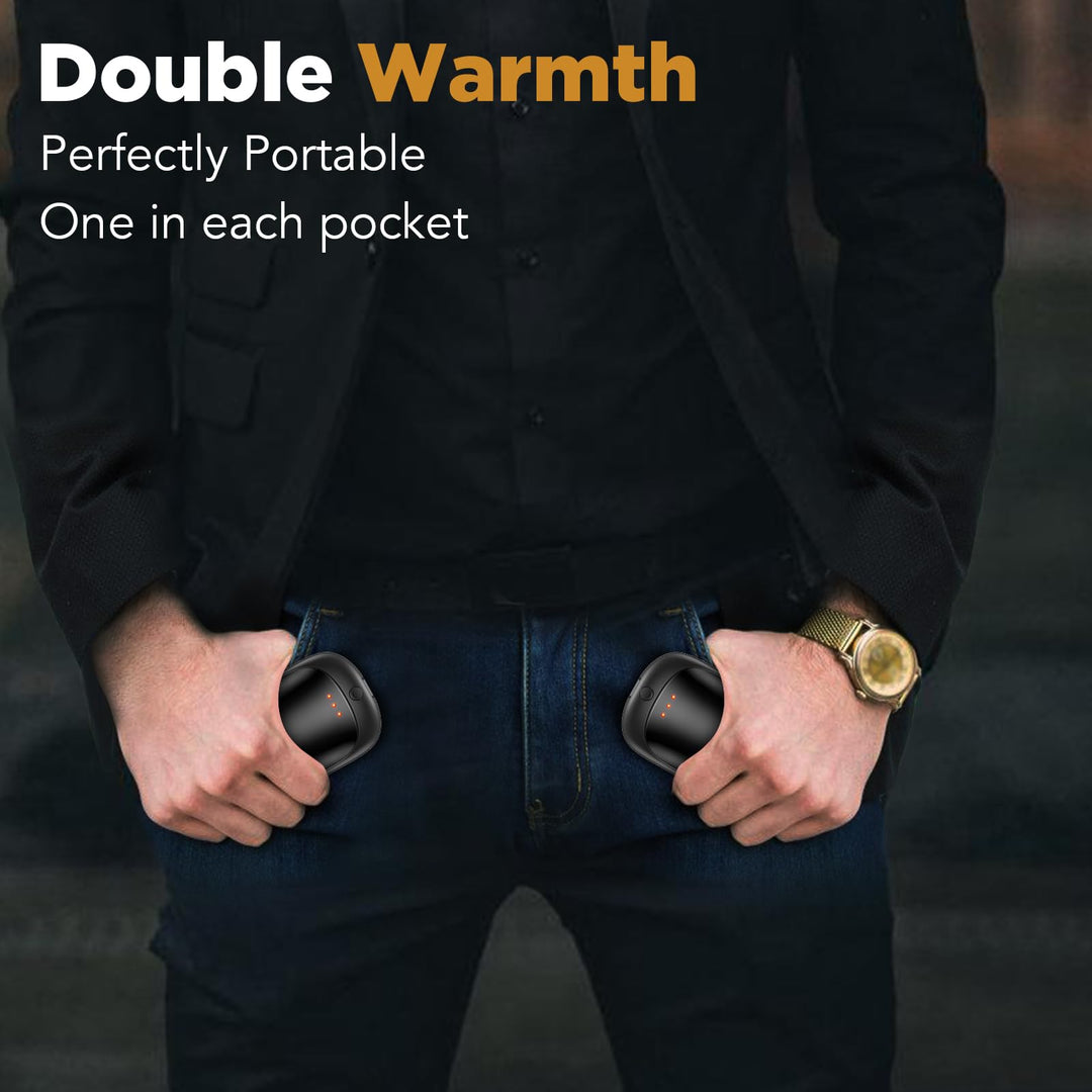 CozyCharge Duo: USB Rechargeable Hand Warmers