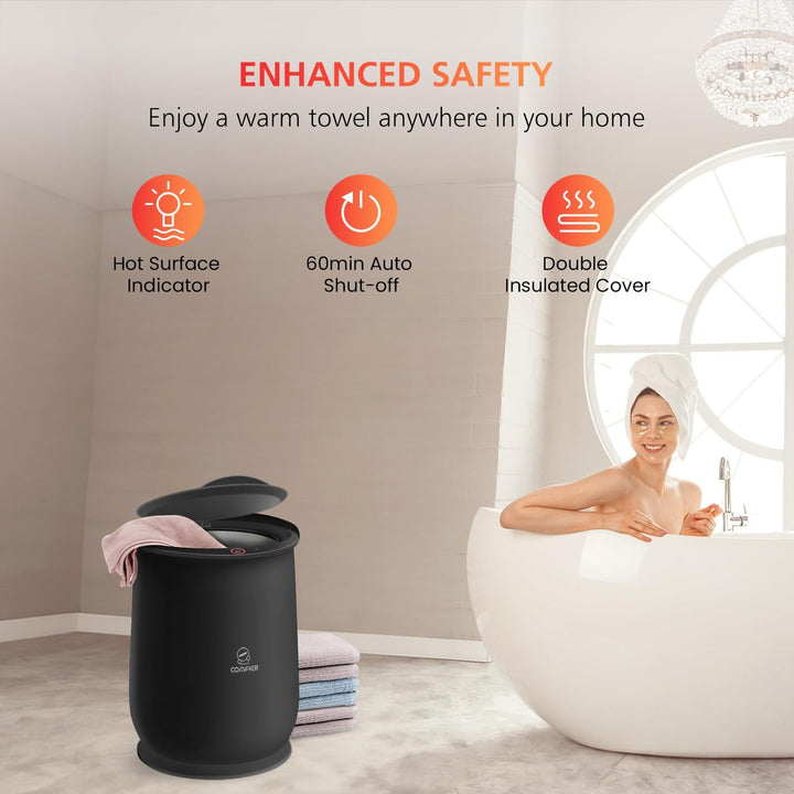 CozyHeat Towel Warmer - Quick Comfort for All