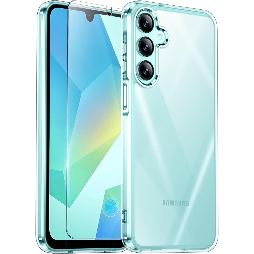 Red2Fire Designed for Samsung Galaxy A16 5G Case, [Military Grade Drop Protection] Non-Slip Heavy Duty Full Body Shockproof Protection Phone Case Galaxy A16 5G Case,Black - DOKUTRONIX