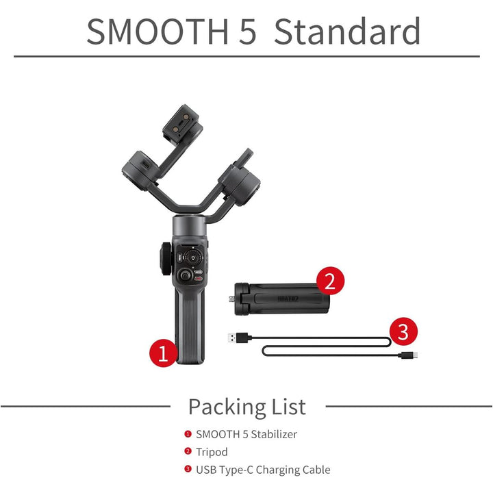 TrioTrack Pro: AI-Powered Gimbal Stabilizer - DOKUTRONIX