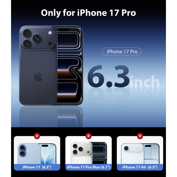 Mkeke Shield: Clear Military-Grade Case for iPhone 17