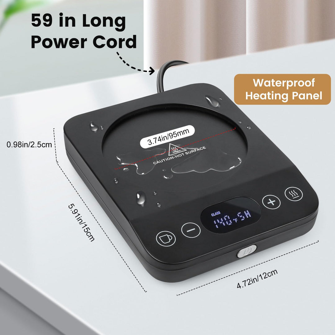 Hot Cup Duo: Mug Warmer & Set