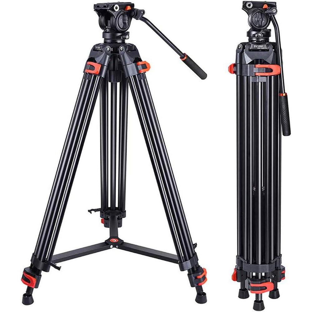 ProVideo 72 Heavy-Duty Tripod with Fluid Head - DOKUTRONIX