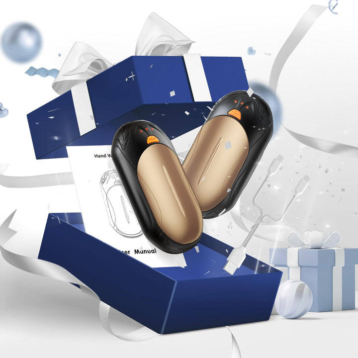 SmartHeat Duo: 20Hrs Rechargeable Hand Warmers