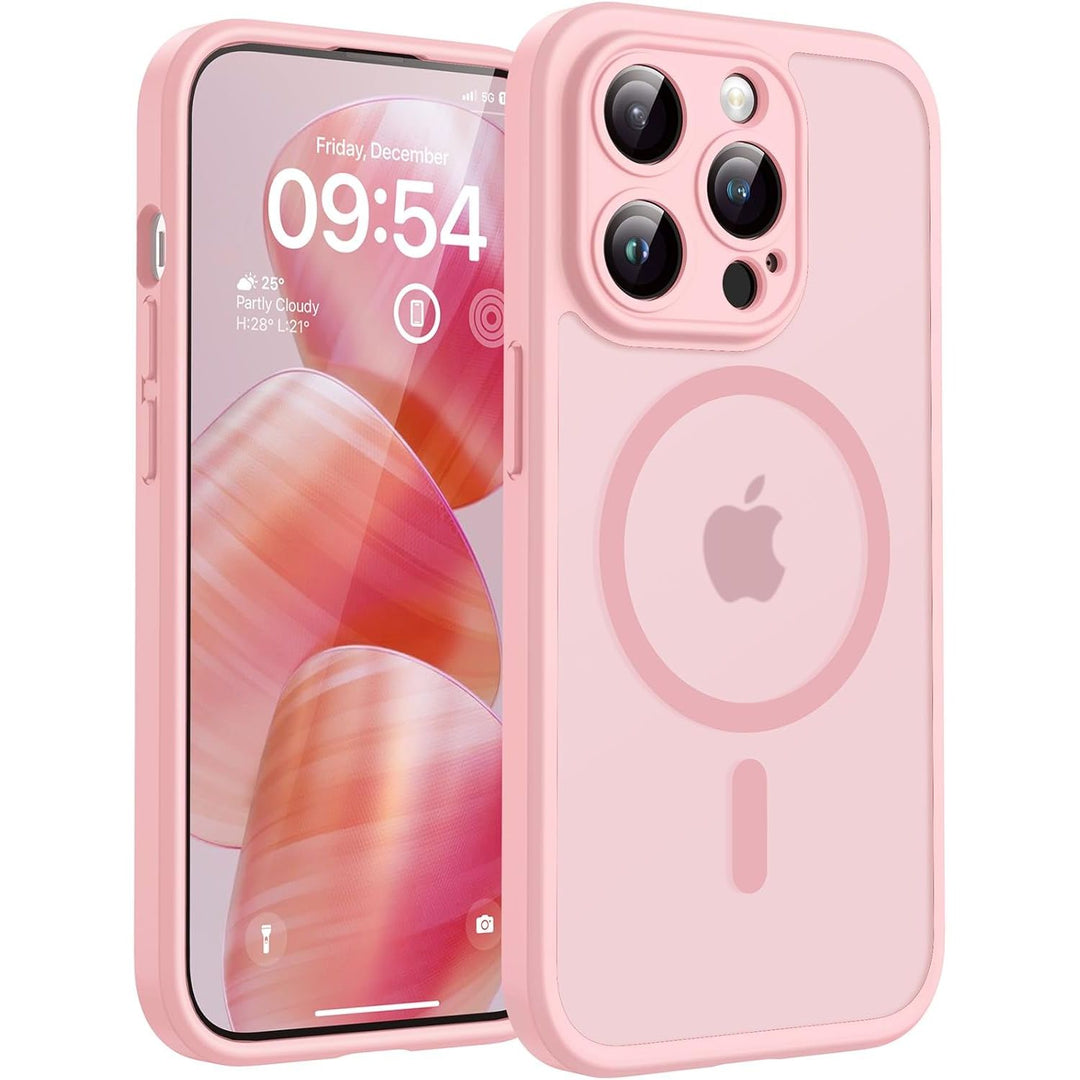 MagSafe Matte Shield Case for 17 Pro Max (Hot Pink)