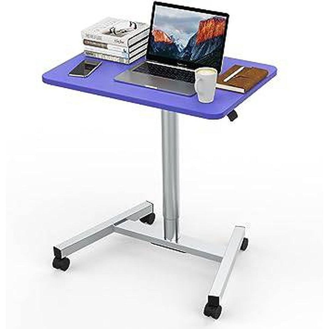 Purple Laptop Sit Stand Desk - DOKUTRONIX