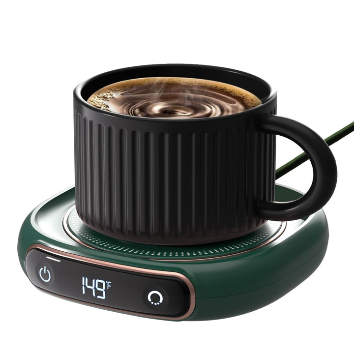 AutoHeat Mug Warmer: 3-Temp Desk & Office Essential