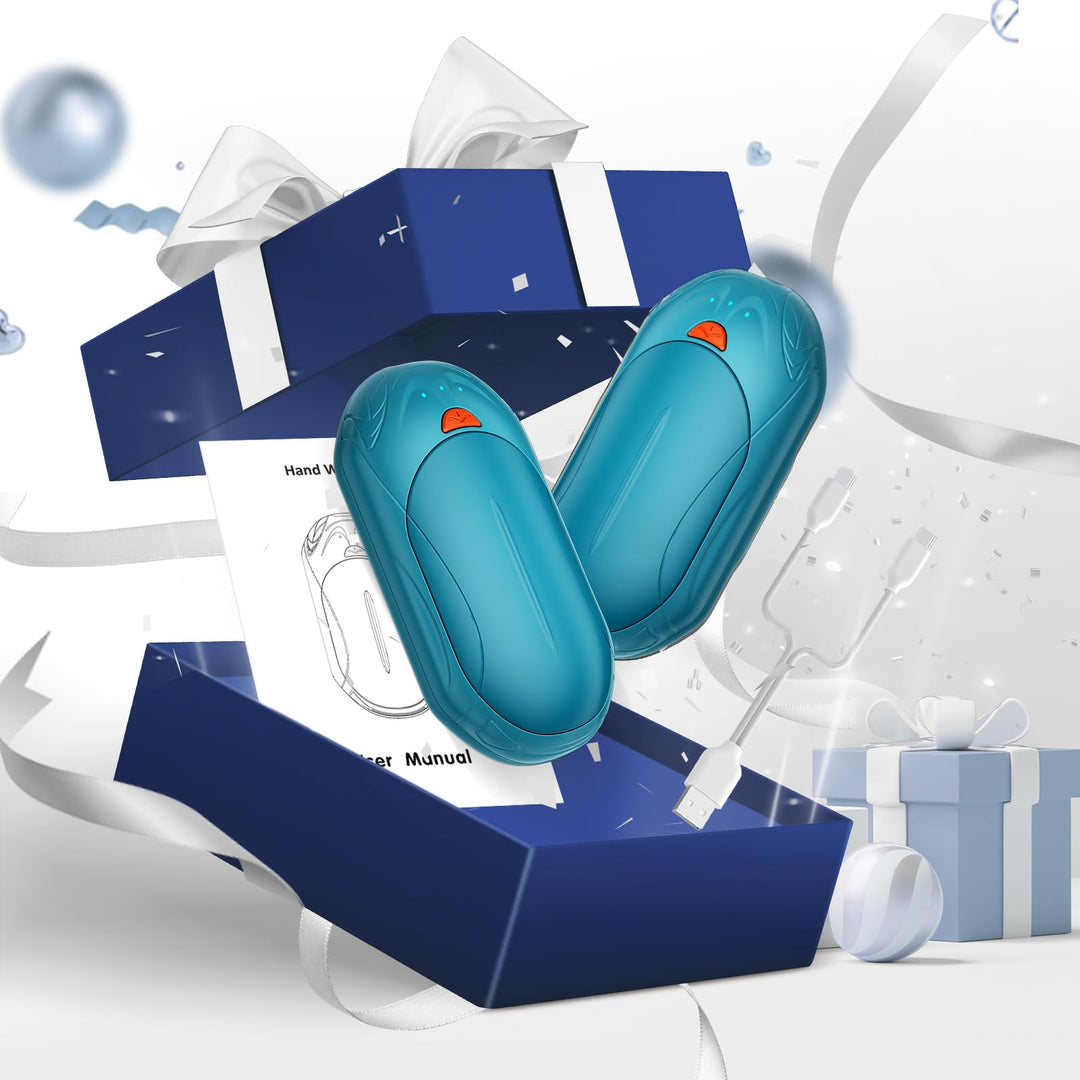 SmartHeat Duo: 20Hrs Rechargeable Hand Warmers