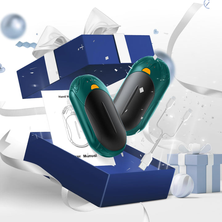 SmartHeat Duo: 20Hrs Rechargeable Hand Warmers