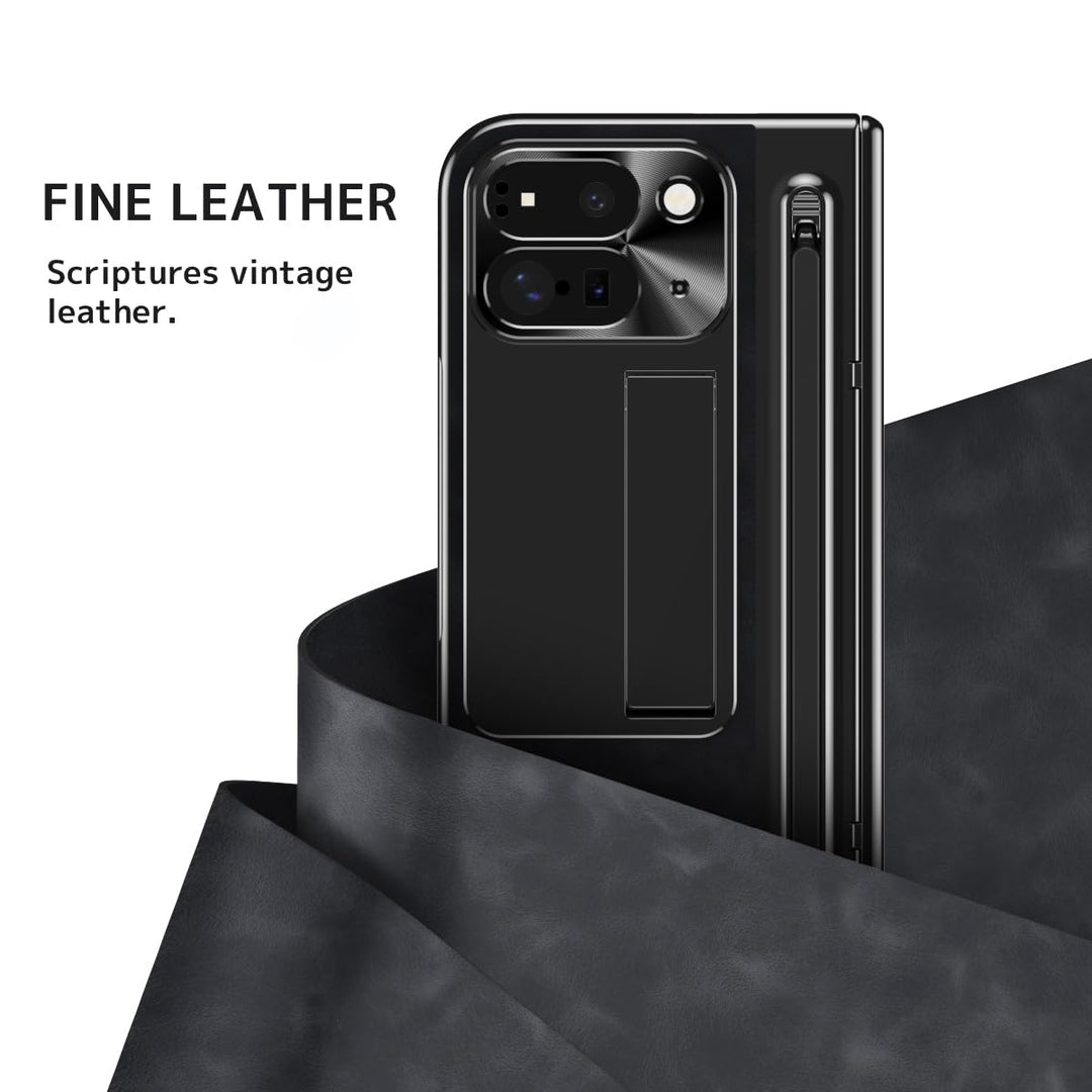 NINKI Fold Case for Pixel 10 Pro - Brown Elegance - DOKUTRONIX
