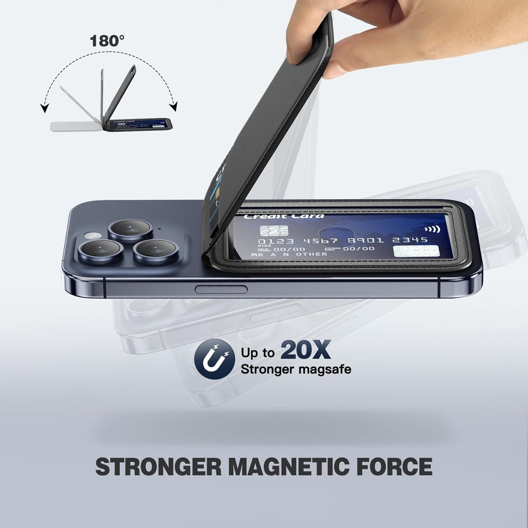 Mag-Leather Wallet for iPhone - DOKUTRONIX