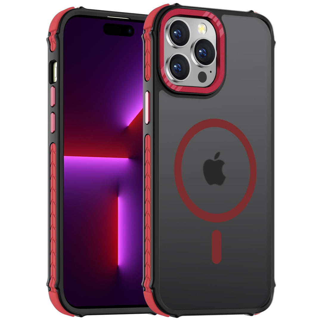 MagnoGuard Forest Red iPhone 17 Pro Max Case