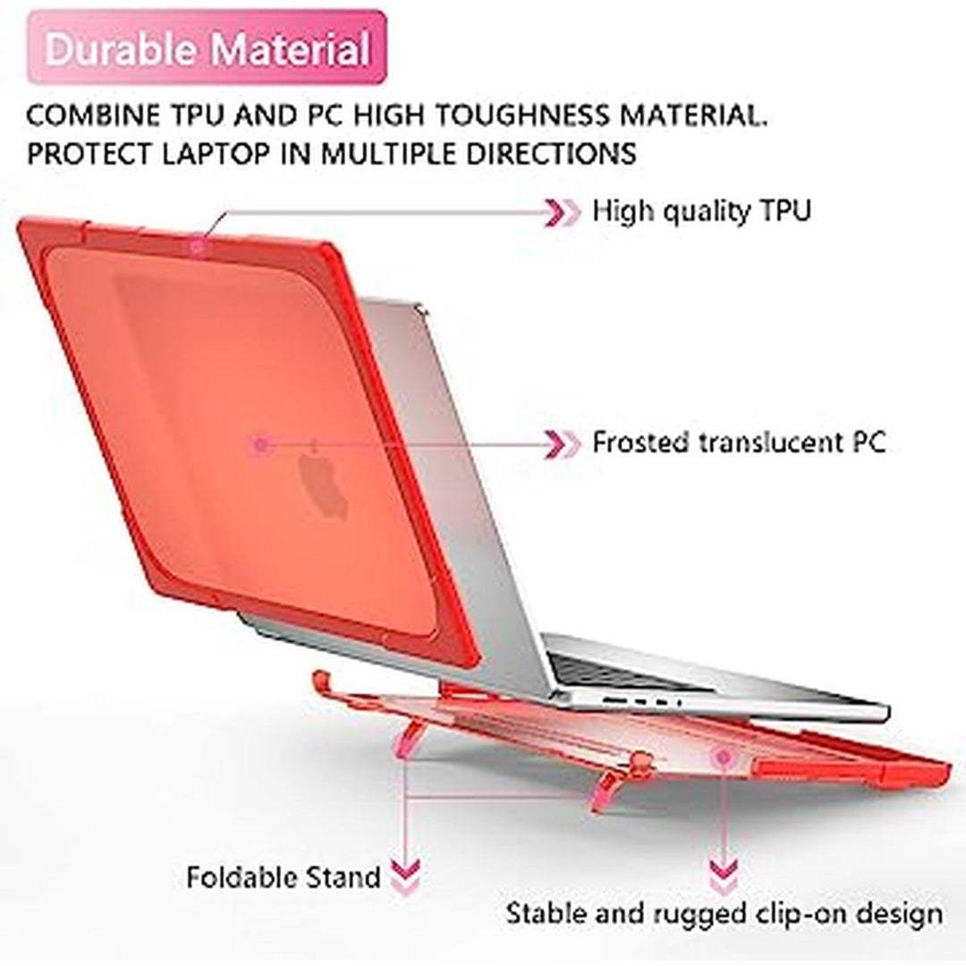 Batianda Red MacBook Pro 14 Case - DOKUTRONIX
