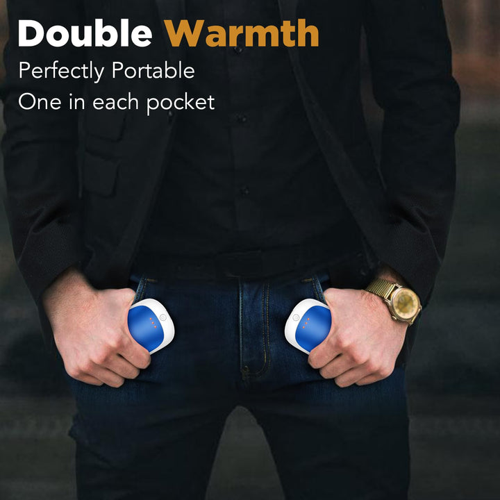 CozyCharge Duo: USB Rechargeable Hand Warmers